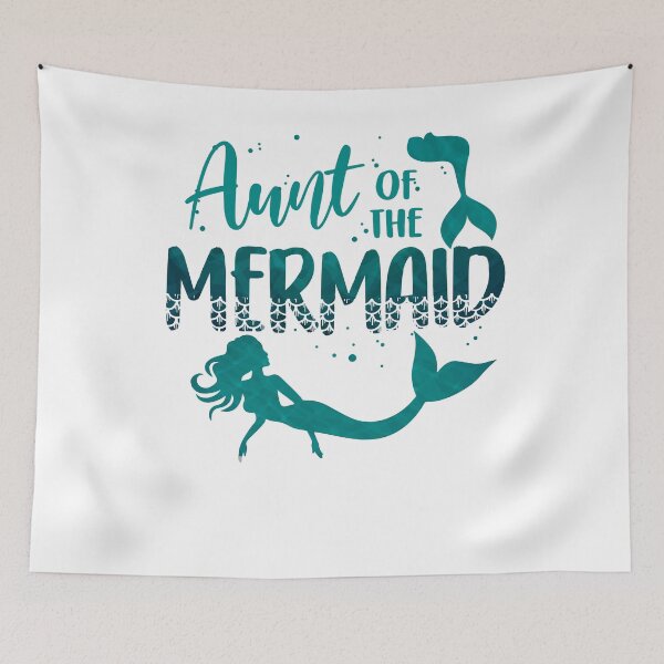 Item preview, Aunt of the Mermaid Myth Fantasy Birthday Party Gift designed and sold by findgreatshirts.