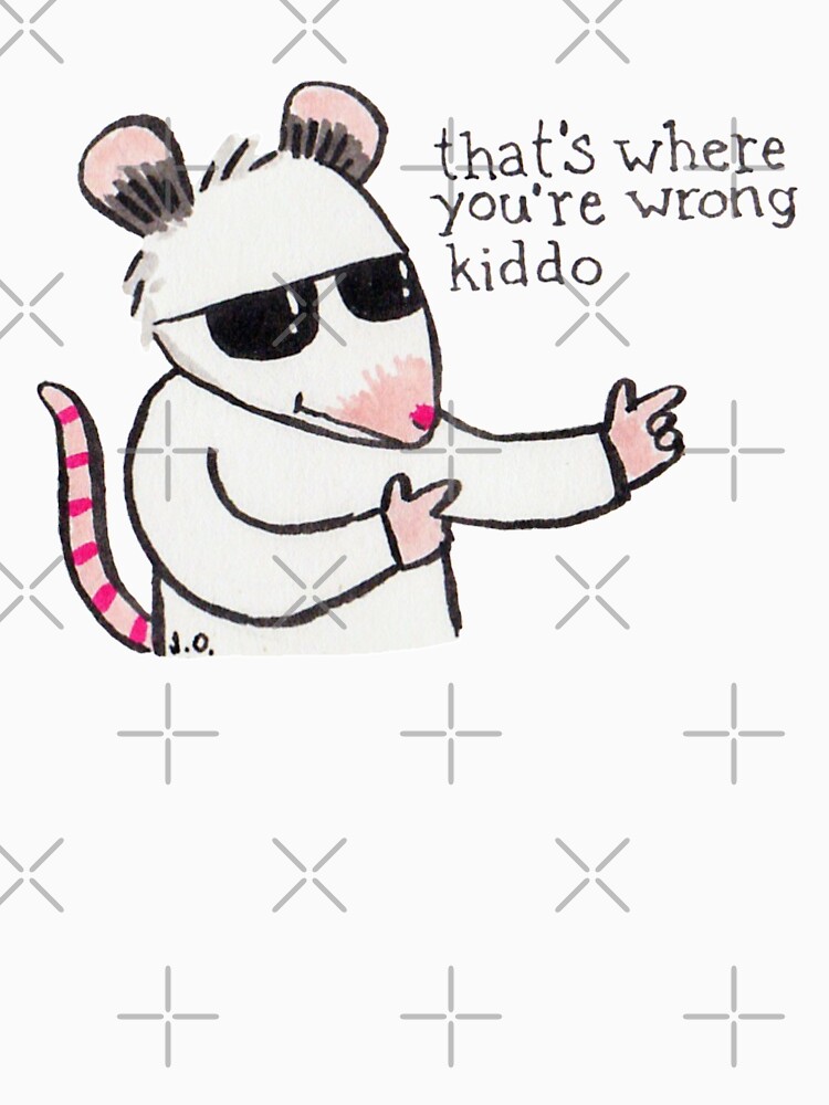 Thumbnail 7 of 7, Classic T-Shirt, That's Where You're Wrong Kiddo designed and sold by possum-mood.