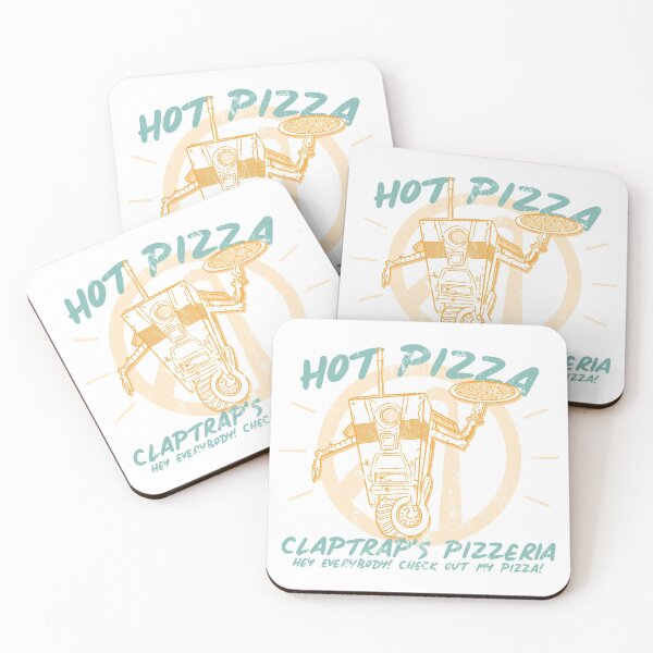 Item preview, Claptrap's Pizzeria (Borderlands) designed and sold by Ashley Castleton.