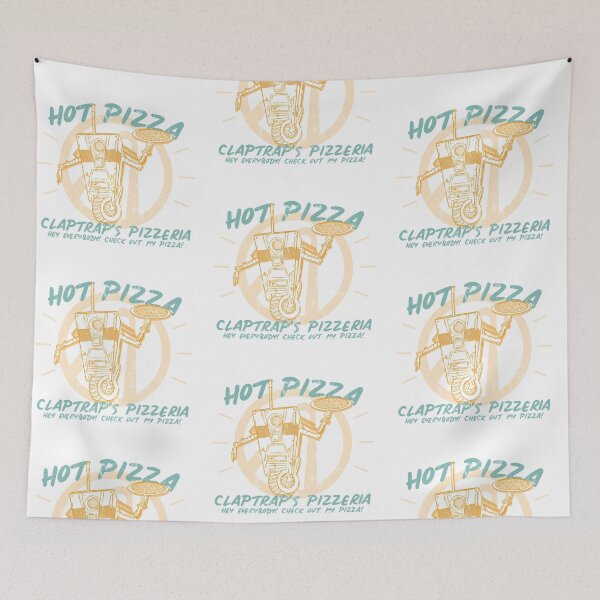 Item preview, Claptrap's Pizzeria (Borderlands) designed and sold by Ashley Castleton.