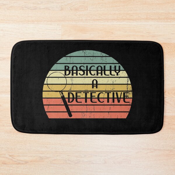 Item preview, Basically A Detective Funny True Crime Vintage Retro Sunset  designed and sold by DSweethearts.