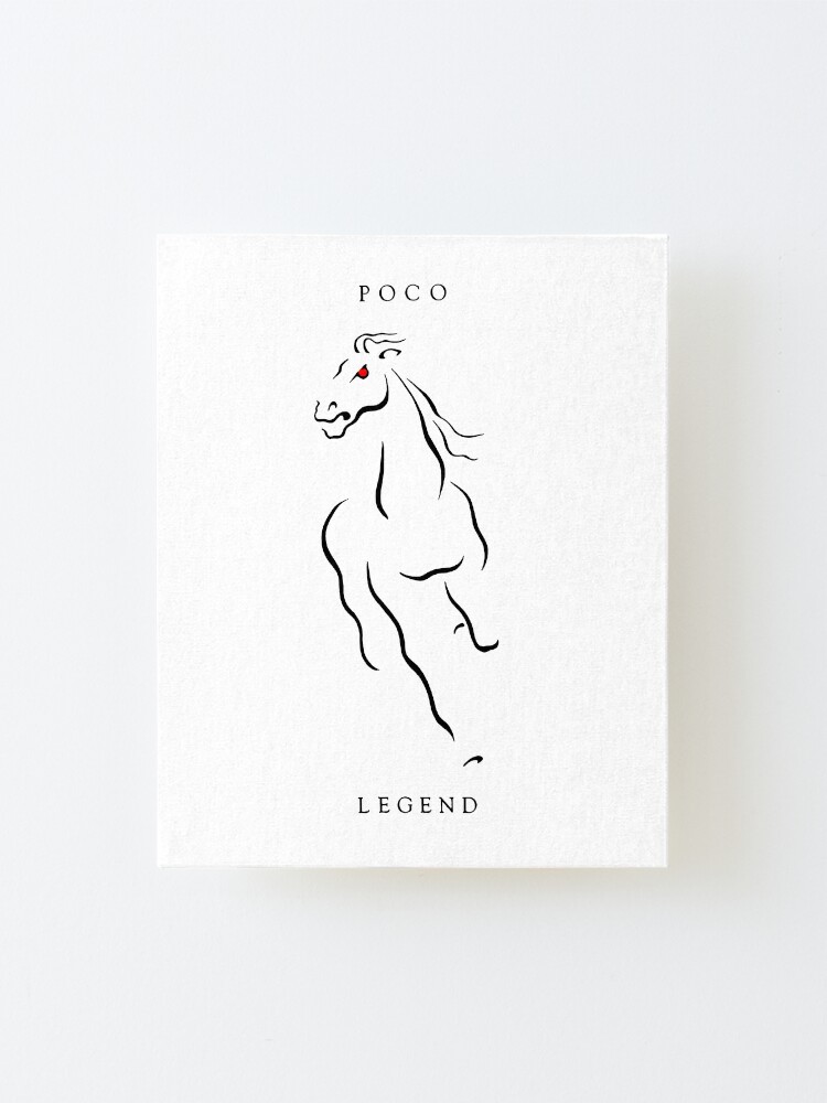 Alternate view of Poco: Legend Mounted Print