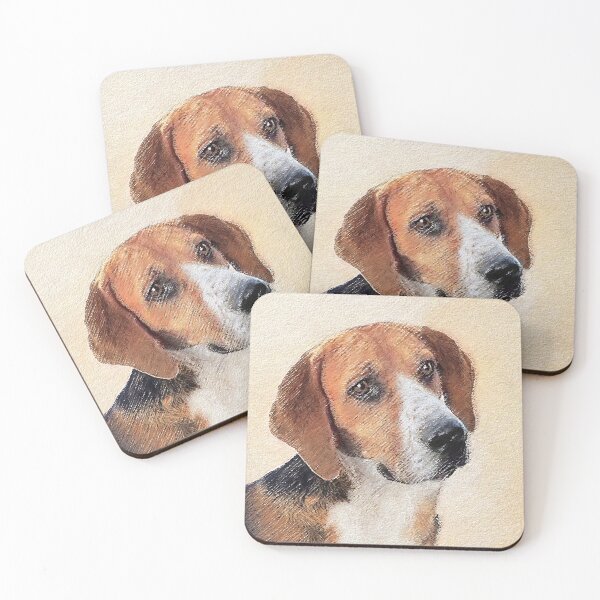 Item preview, Harrier Painting - Cute Original Dog Art designed and sold by alpendesigns.