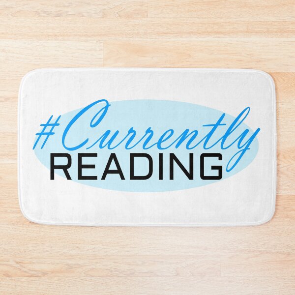 Item preview, #CurrentlyReading (Blue) designed and sold by Cosmic Cutenesss.