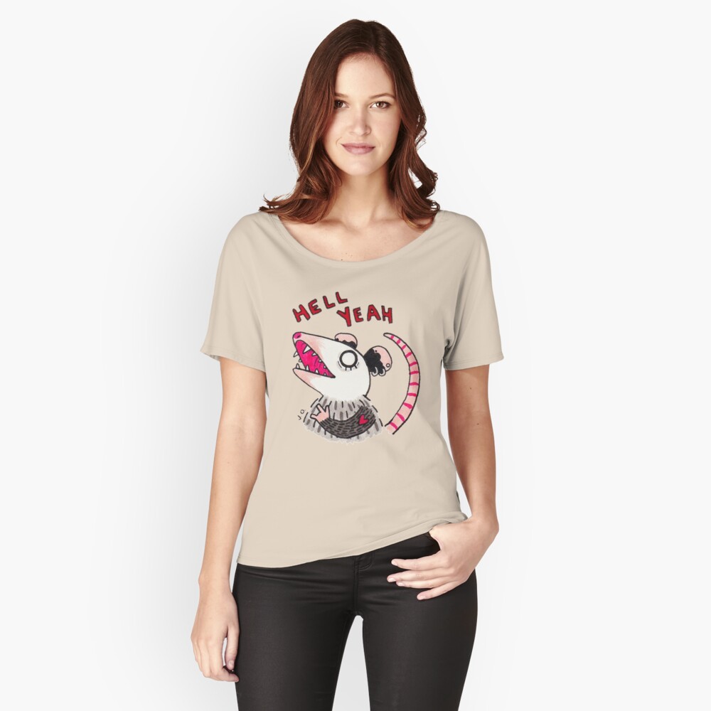 Item preview, Relaxed Fit T-Shirt designed and sold by possum-mood.