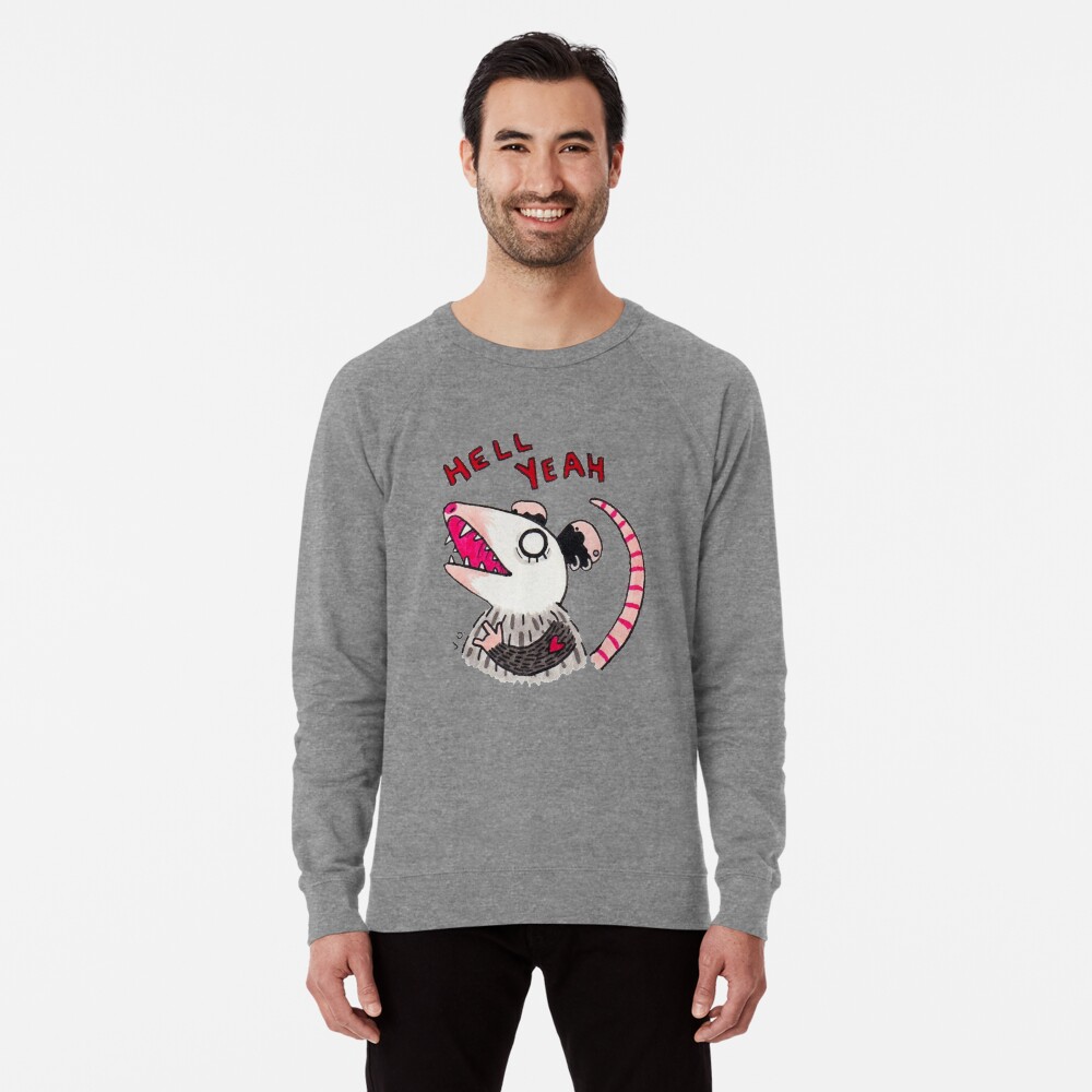 Item preview, Lightweight Sweatshirt designed and sold by possum-mood.