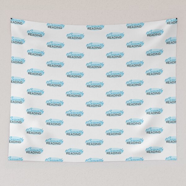 Item preview, #CurrentlyReading (Blue) designed and sold by Cosmic Cutenesss.