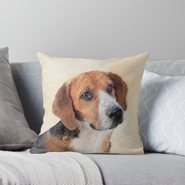 Item preview, Harrier Painting - Cute Original Dog Art designed and sold by alpendesigns.