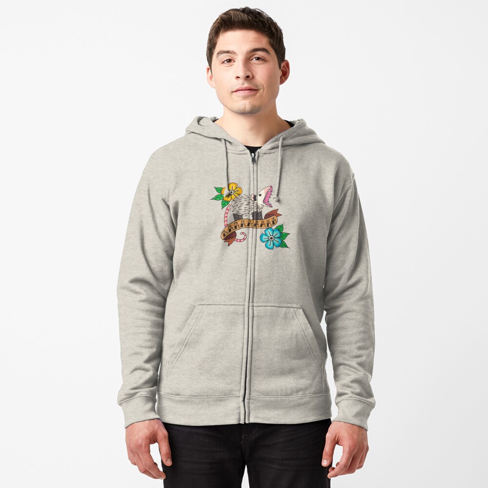 Item preview, Zipped Hoodie designed and sold by possum-mood.