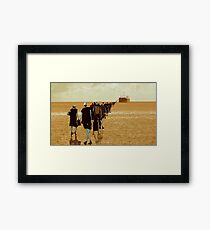 embarkation two Framed Print