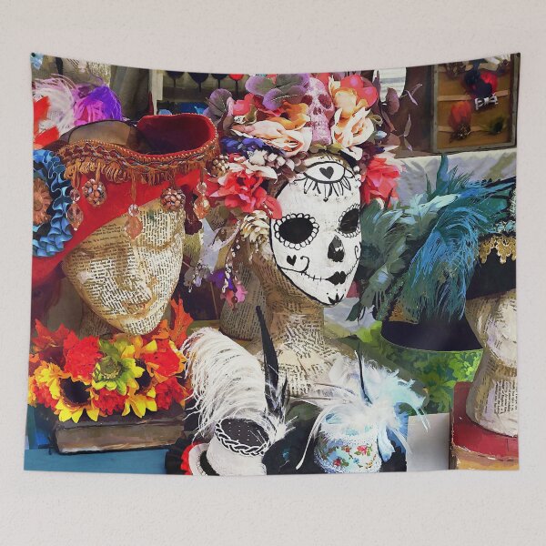 Item preview, Day of the Dead Mask designed and sold by Susan Savad.