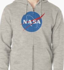 NASA Zipped Hoodie