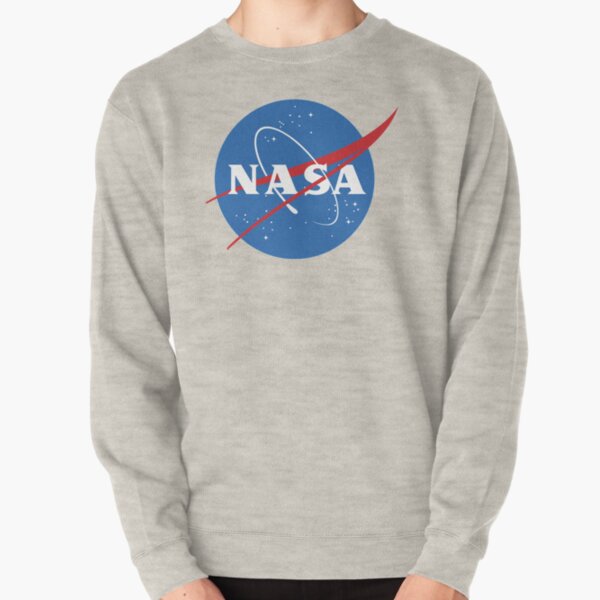 nasa pink and blue sweatshirt