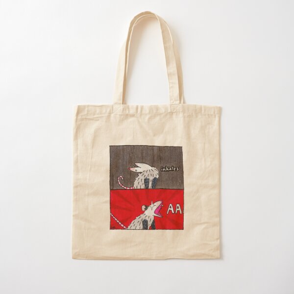 Large Scream Time Cotton Tote Bag