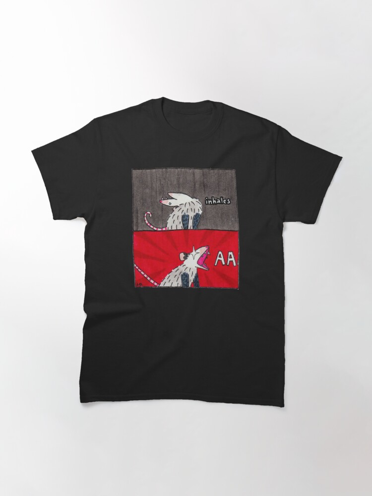 Thumbnail 3 of 7, Classic T-Shirt, Large Scream Time designed and sold by possum-mood.