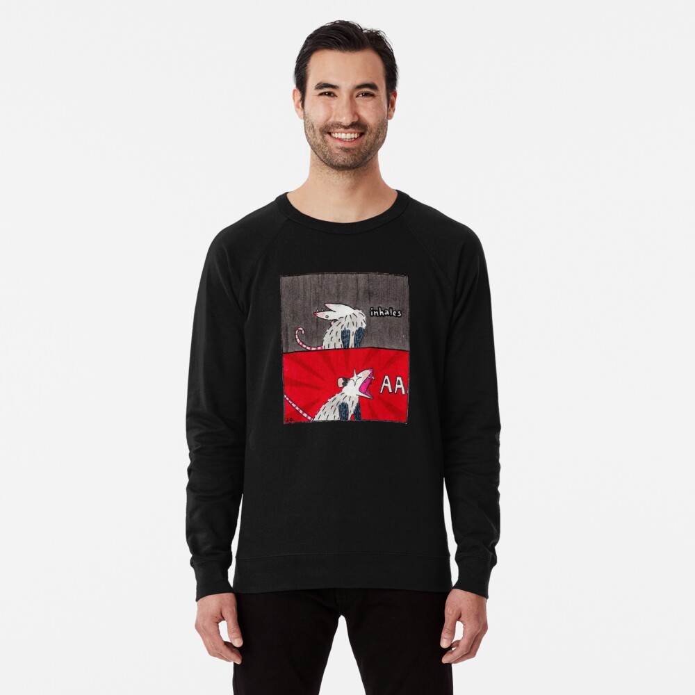 Item preview, Lightweight Sweatshirt designed and sold by possum-mood.