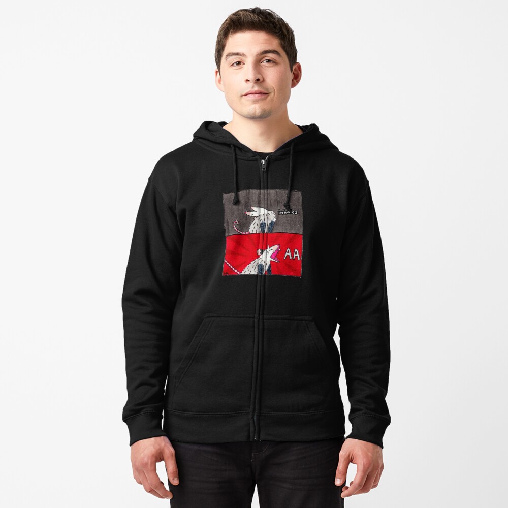 Item preview, Zipped Hoodie designed and sold by possum-mood.