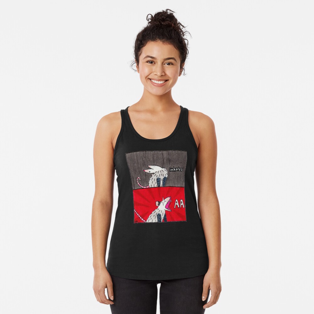 Item preview, Racerback Tank Top designed and sold by possum-mood.
