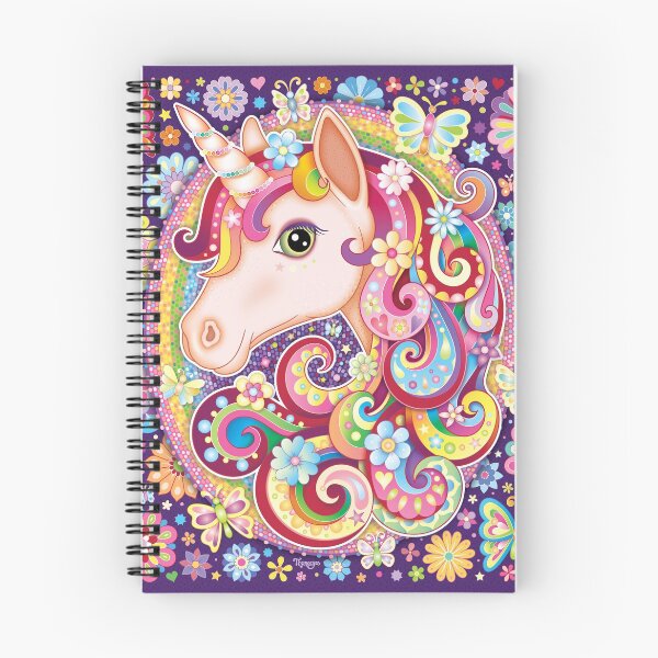 Item preview, Unicorn Rainbow Art - Colorful Unicorn Art by Thaneeya McArdle designed and sold by Thaneeya McArdle.