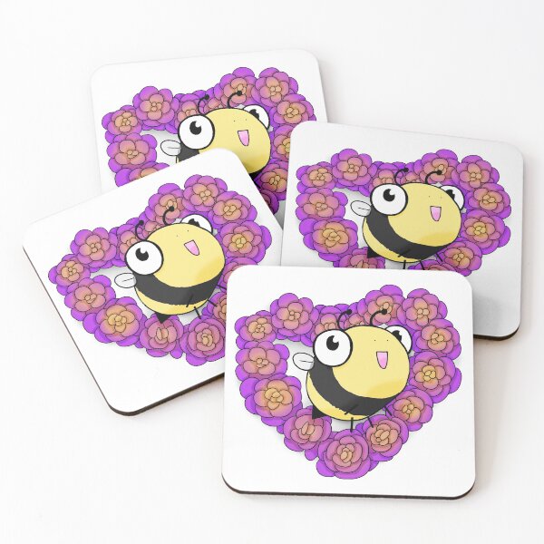 Item preview, Save the Bees!! Purple Yellow designed and sold by Dinkyinky.