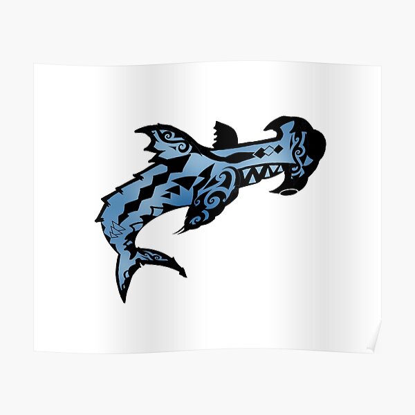 Free Free 140 Tribal Hammerhead Shark Svg SVG PNG EPS DXF File