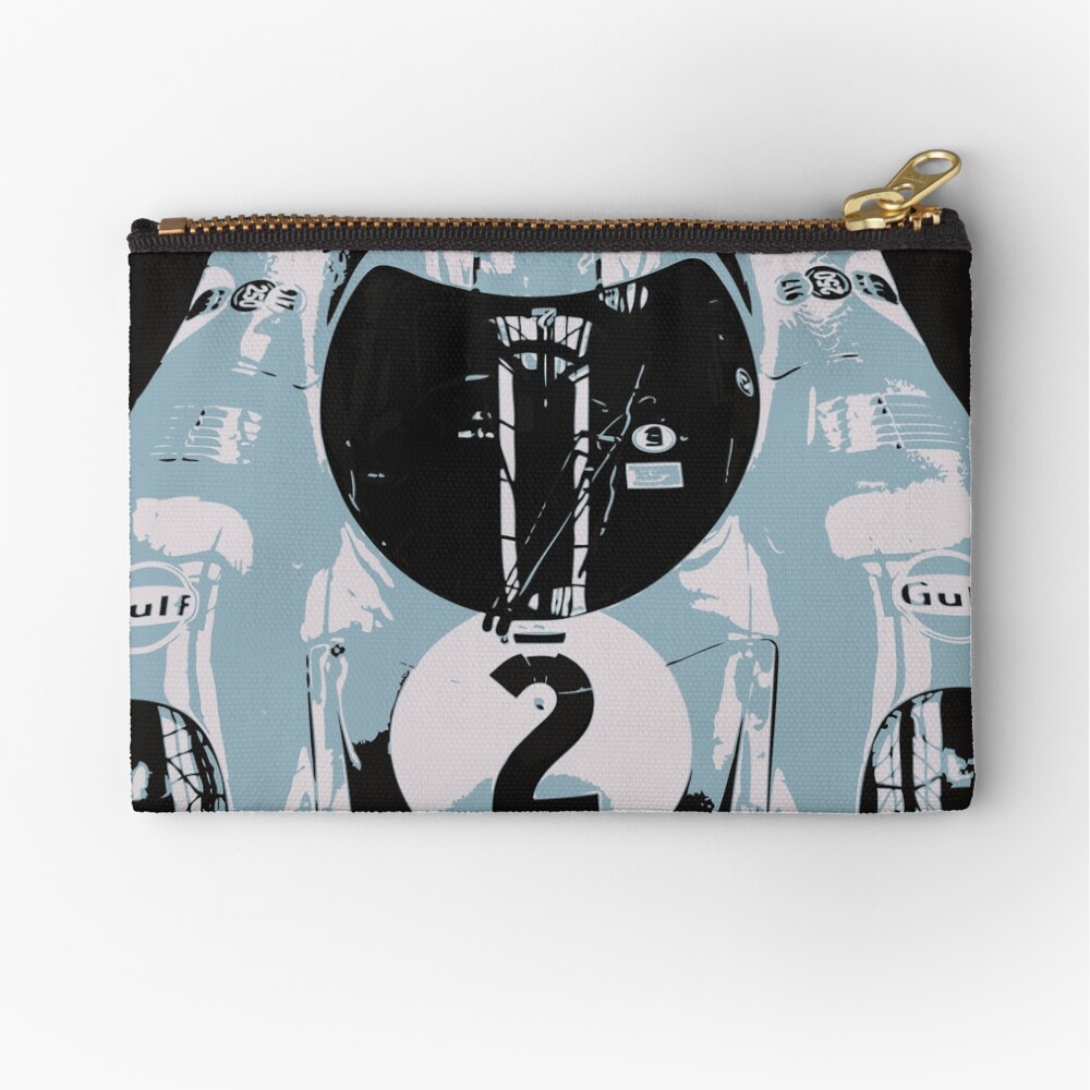 Porsche 917K - RACE CAR - LE MANS - MOTORSPORT Zipper Pouch