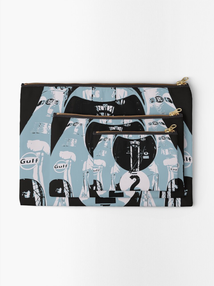 Alternate view of Porsche 917K - RACE CAR - LE MANS - MOTORSPORT Zipper Pouch