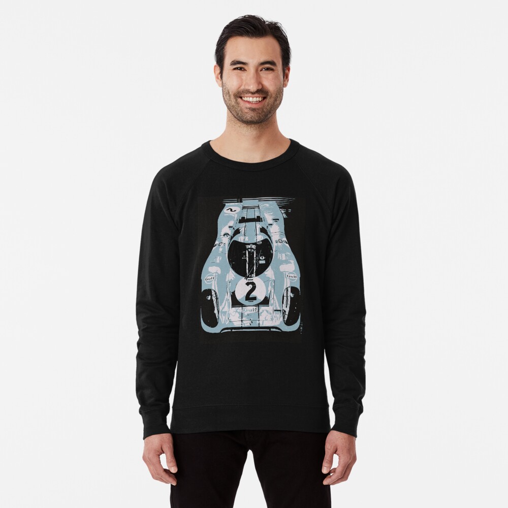 Porsche 917K - RACE CAR - LE MANS - MOTORSPORT Lightweight Sweatshirt
