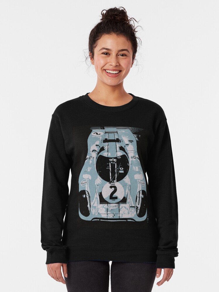 Alternate view of Porsche 917K - RACE CAR - LE MANS - MOTORSPORT Pullover Sweatshirt