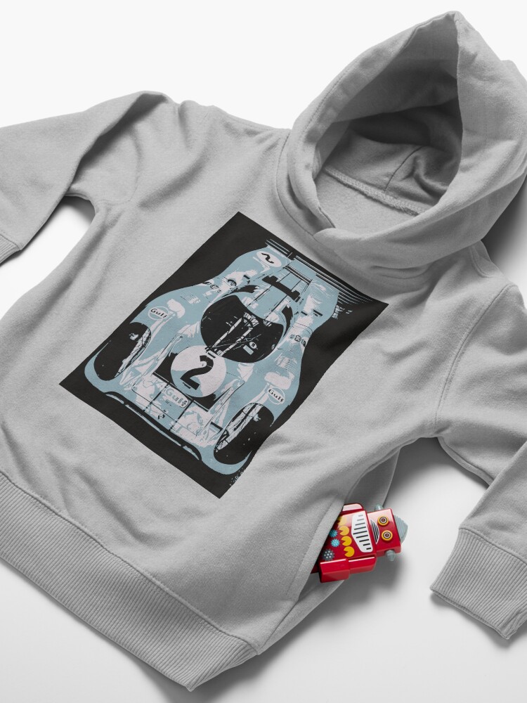 Alternate view of Porsche 917K - RACE CAR - LE MANS - MOTORSPORT Toddler Pullover Hoodie
