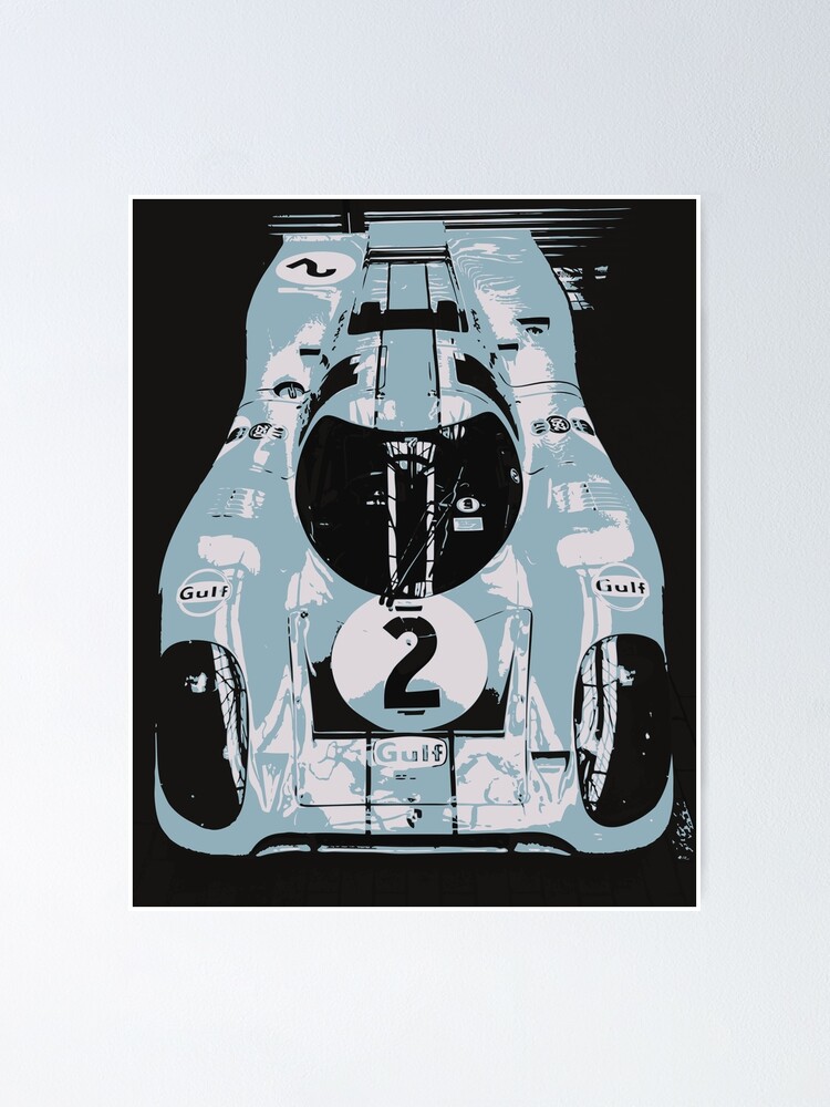 Alternate view of Porsche 917K - RACE CAR - LE MANS - MOTORSPORT Poster