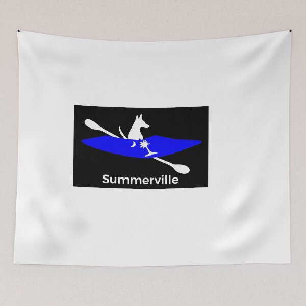 Item preview, SC Kayak Dog (Summerville)  designed and sold by barryknauff.