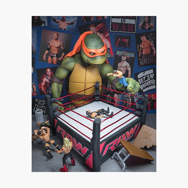 Ring Battle Photographic Print