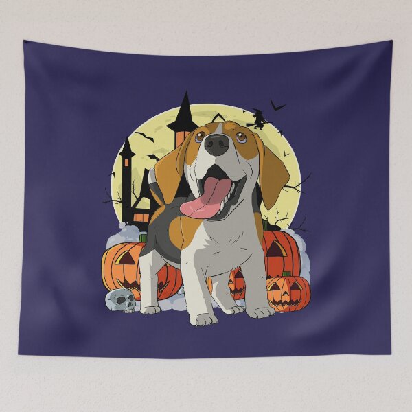 Item preview, Halloween Beagle Pumpkin Witch designed and sold by Nosek1ng.