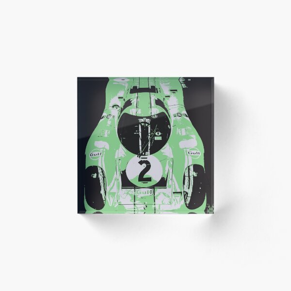 Porsche 917K - RACE CAR - LE MANS - MOTORSPORT Acrylic Block