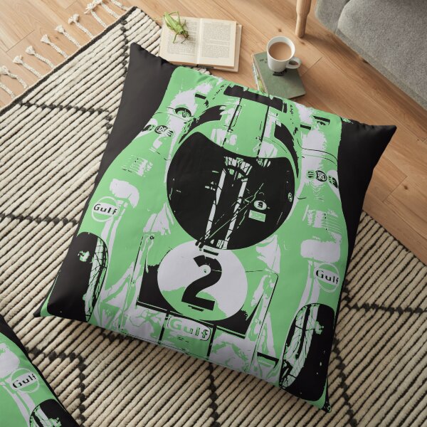 Porsche 917K - RACE CAR - LE MANS - MOTORSPORT Floor Pillow