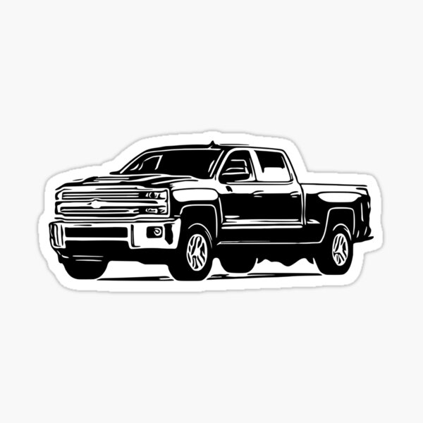 Chevy Silverado Stickers | Redbubble