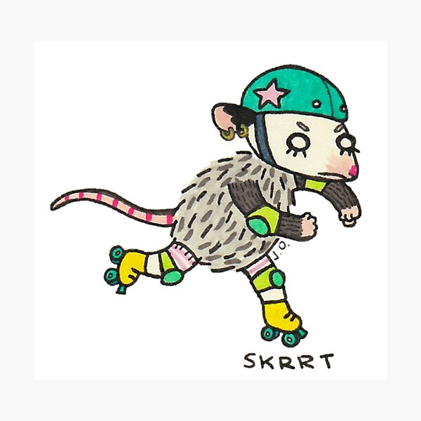 Item preview, Skrrt Skrrt designed and sold by possum-mood.