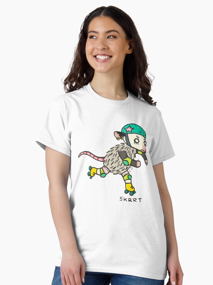 Thumbnail 2 of 7, Classic T-Shirt, Skrrt Skrrt designed and sold by possum-mood.