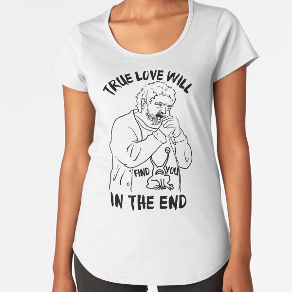 True Love Will Find You In The End - Daniel Johnston (Tribute Color Shirt)  | Photographic Print