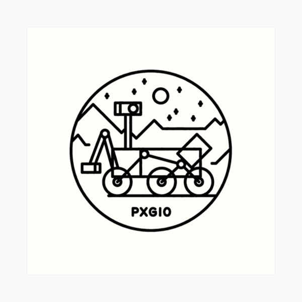 PXG10 Rover Art Print