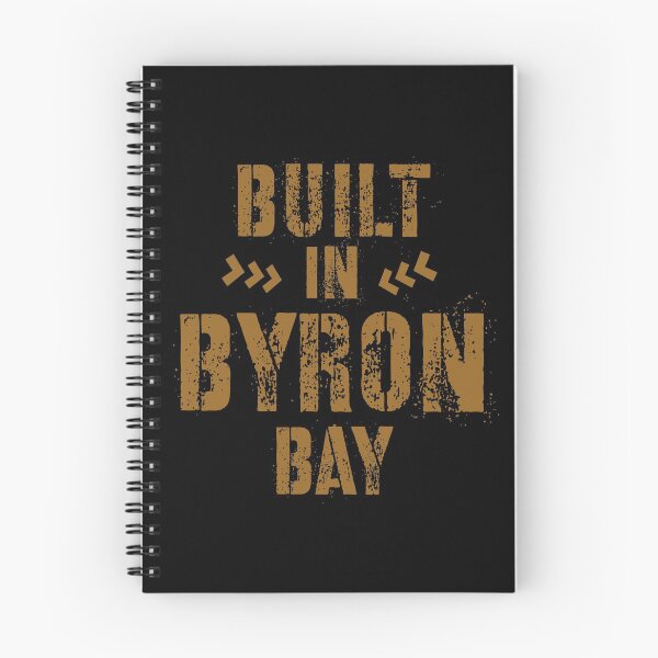 Item preview, Built in Byron Bay typography text art by Word Fandom - wordfandom designed and sold by Kerry Pritchard.
