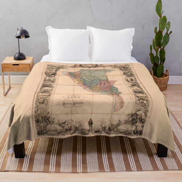 Item preview, Mapa del Peru (1862) designed and sold by allhistory.