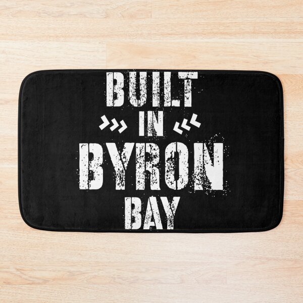 Item preview, Built in Byron Bay typography text art by Word Fandom - wordfandom designed and sold by Kerry Pritchard.