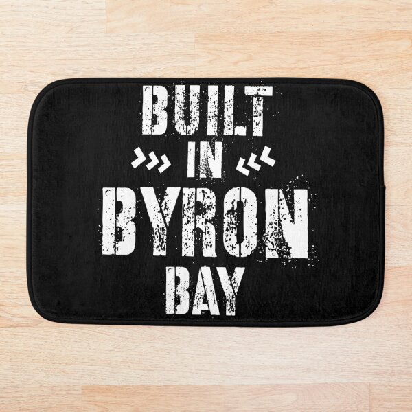 Item preview, Built in Byron Bay typography text art by Word Fandom - wordfandom designed and sold by Kerry Pritchard.