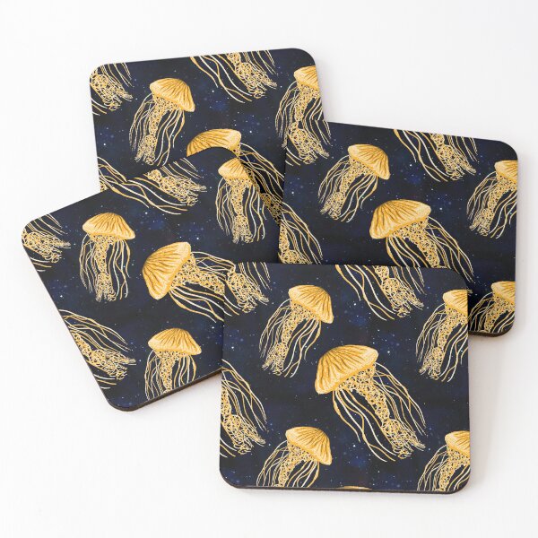 Item preview, Luminescent Jellyfish Galaxy Pattern designed and sold by Julie Erin Designs.