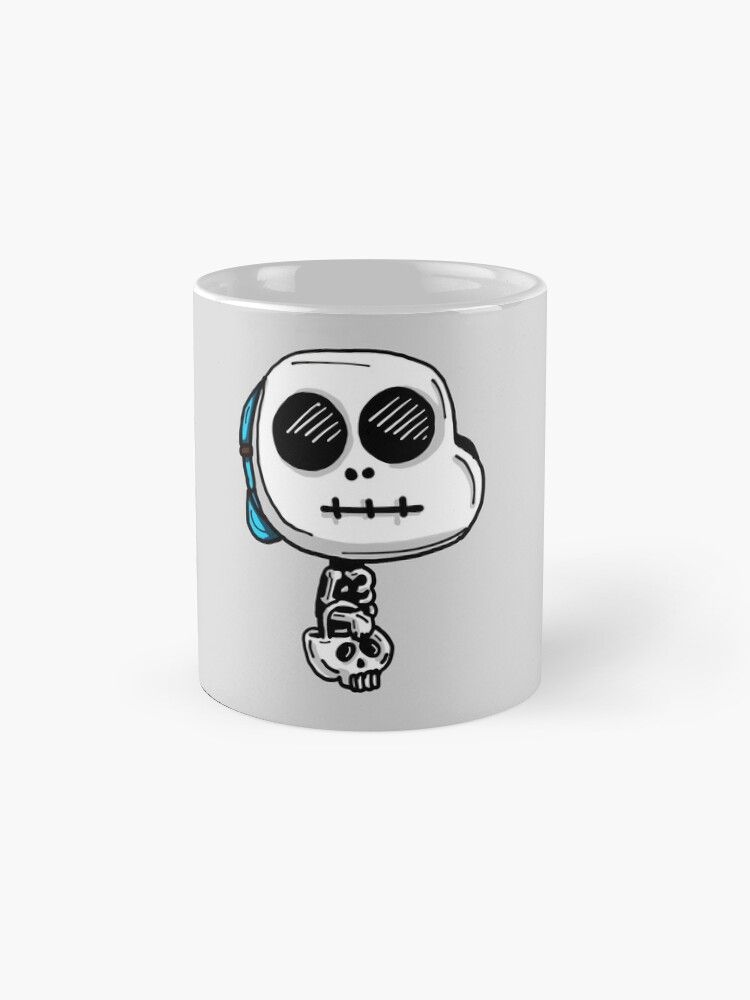 Alternate view of Gumball Watterson from The Amazing World of Gumball™ wearing a Halloween Skeleton Costume Mug