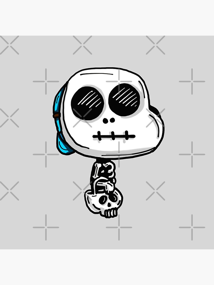 Gumball Watterson from The Amazing World of Gumball™ wearing a Halloween Skeleton Costume by sketchNkustom