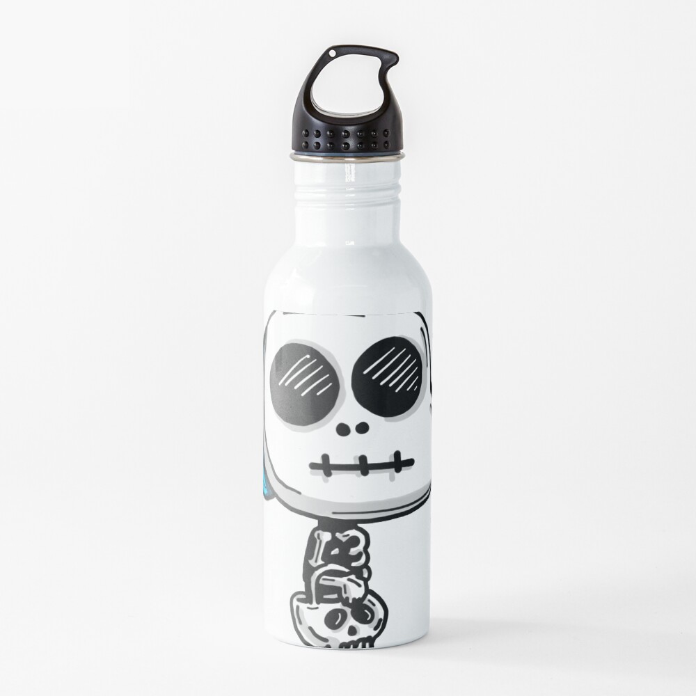 Gumball Watterson from The Amazing World of Gumball™ wearing a Halloween Skeleton Costume Water Bottle