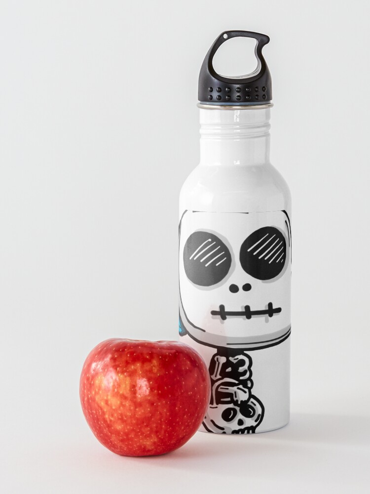 Alternate view of Gumball Watterson from The Amazing World of Gumball™ wearing a Halloween Skeleton Costume Water Bottle